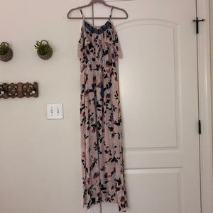 Long floral dress